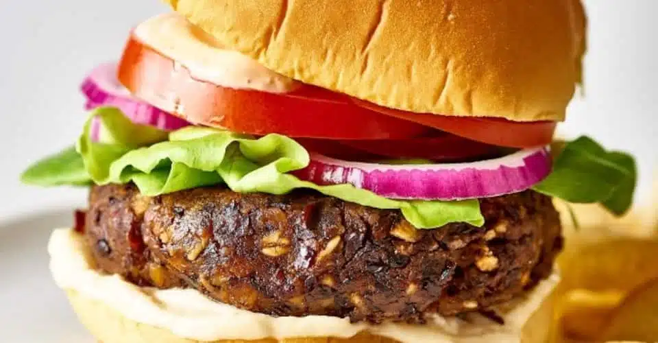 burgeri picanti cu fasole neagra